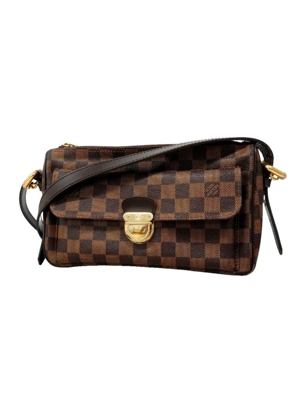 Louis Vuitton Shoulder Bag Damier Ravello GM Ebene